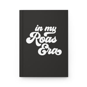 Roas Era, black hardcover journal