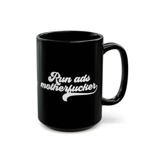 MotherF* retro, black mug, 15oz