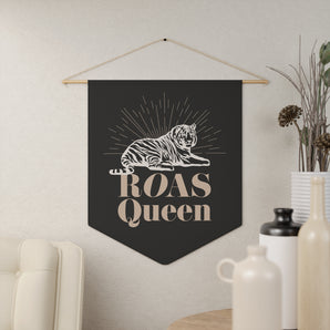 ROAS QUEEN tiger, black pennant