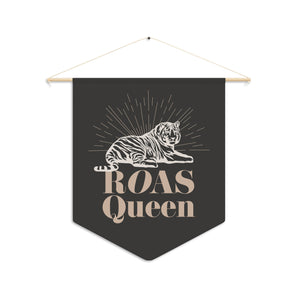 ROAS QUEEN tiger, black pennant