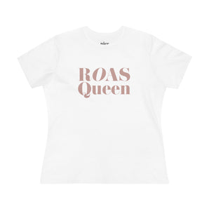 ROAS QUEEN, women's cotton tee