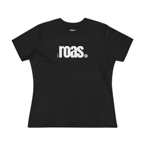 Nice ROAS bold, women's cotton tee