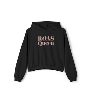 ROAS QUEEN, women's cinched bottom hoodie