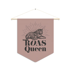 ROAS QUEEN tiger, mauve pennant