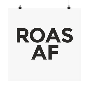 ROAS AF poster