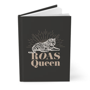 ROAS QUEEN tiger, hardcover journal