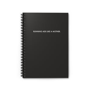 like a mother line, spiral notebook - ruled line