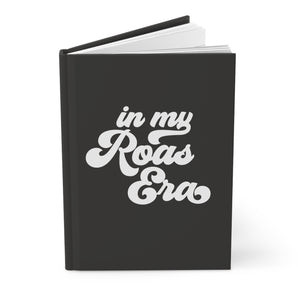 Roas Era, black hardcover journal