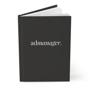 AdManager, am hardcover journal