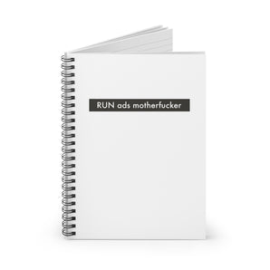 MotherF*cker, spiral notebook - ruled line