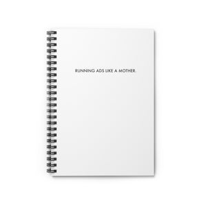 like a mother line, spiral notebook - ruled line