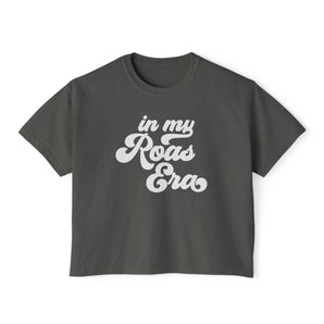 Roas Era, women's boxy tee