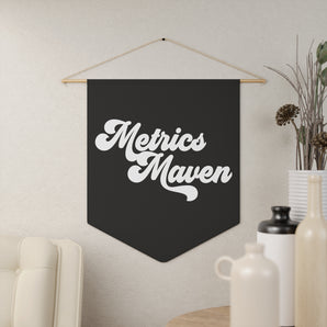 Metrics Maven retro, black pennant