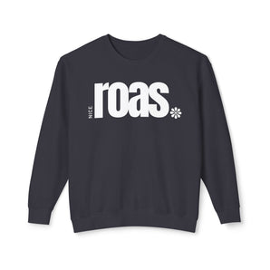 Nice ROAS bold, unisex lightweight crewneck sweatshirt