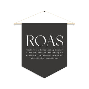 Nice ROAS definition, black pennant