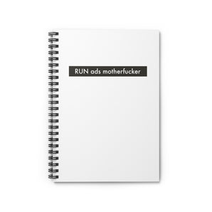 MotherF*cker, spiral notebook - ruled line