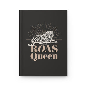 ROAS QUEEN tiger, hardcover journal