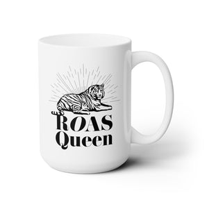 ROAS Queen tiger, ceramic mug, 15oz