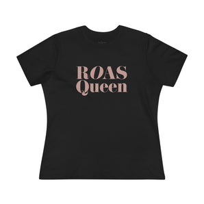 ROAS QUEEN, women's cotton tee