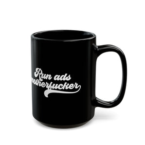 MotherF* retro, black mug, 15oz