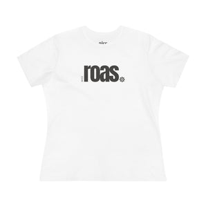 Nice ROAS bold, women's cotton tee