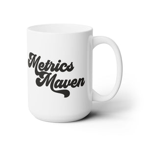 Metrics Maven retro, ceramic mug, 15oz