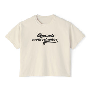 MotherF*  retro women's boxy tee