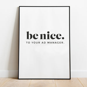 AdManager, be nice