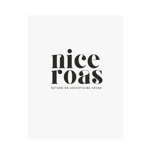 NiceRoas tagline